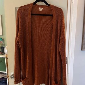 Mossimo Supply Co. Open-Front Cardigan Sweater